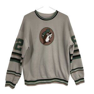 Buc-ees Sweatshirt Beaver Logo & 82 Design Crewneck Mens Size M